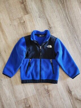 The North Face Toddler Royal Blue Denali Fleece Full Zip Jacket Size 2T